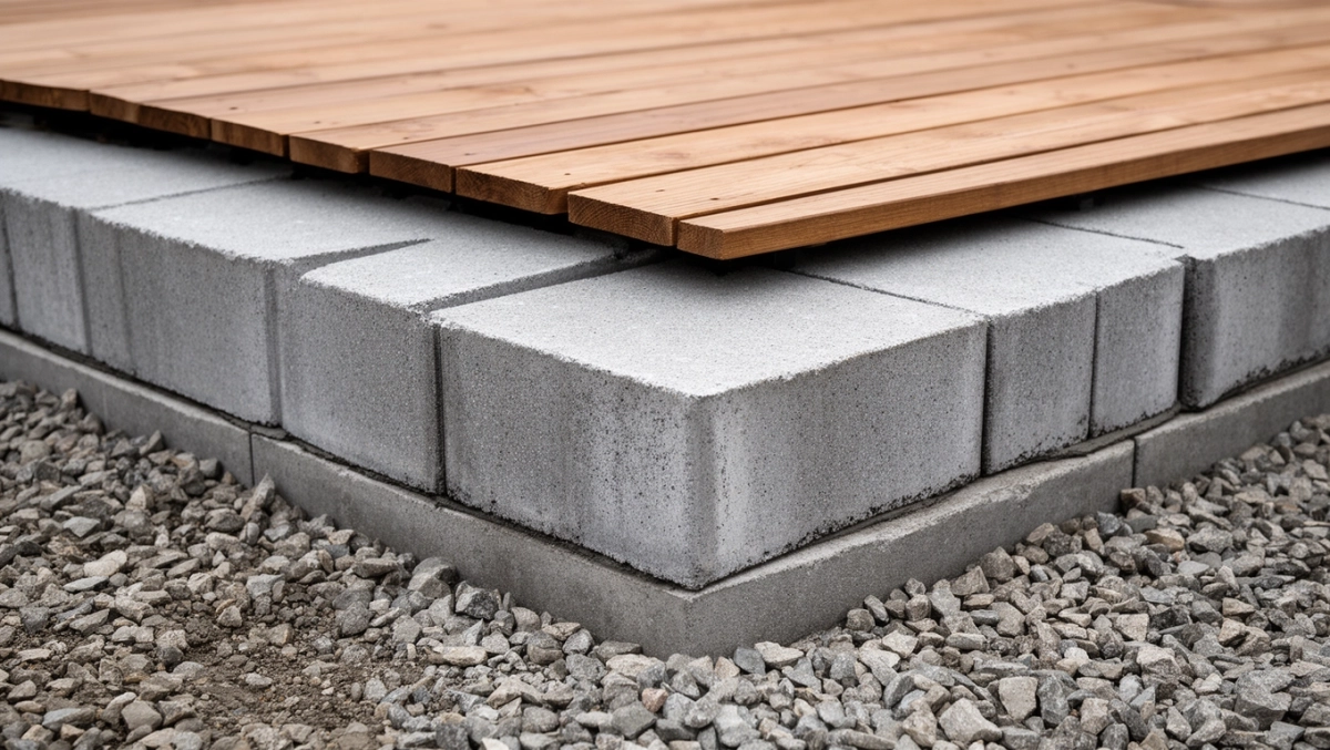 bloczki betonowe pod taras