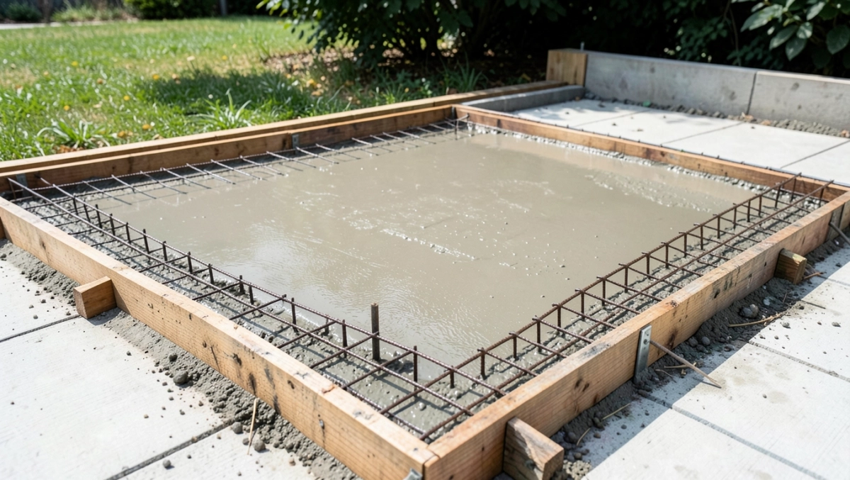 budowa tarasu z betonu