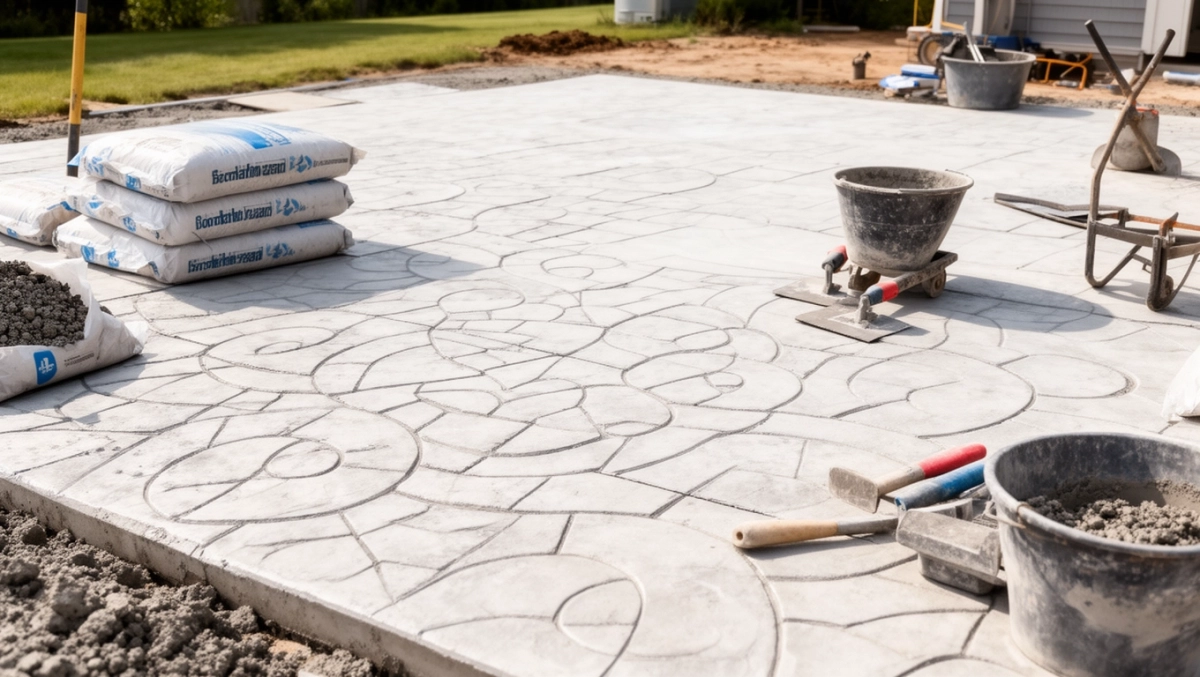 cena położenia betonu dekoracyjnego