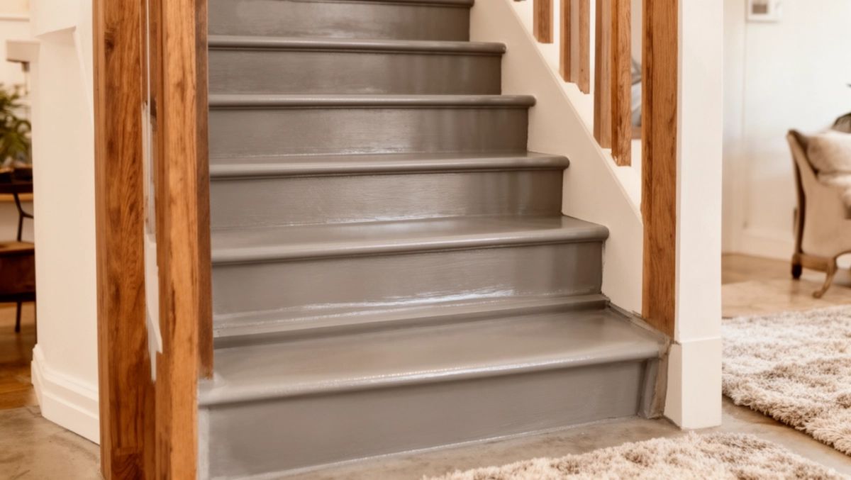 Czym pomalować betonowe schody wewnętrzne