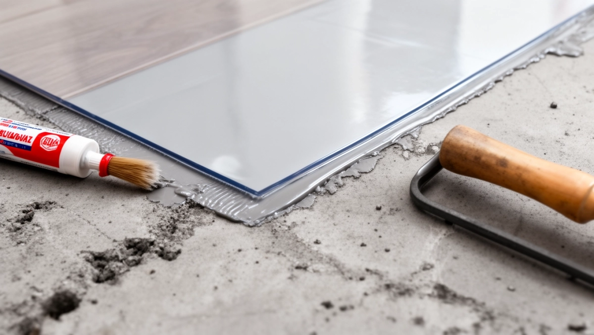 Czym przykleić wykładzinę PCV do betonu