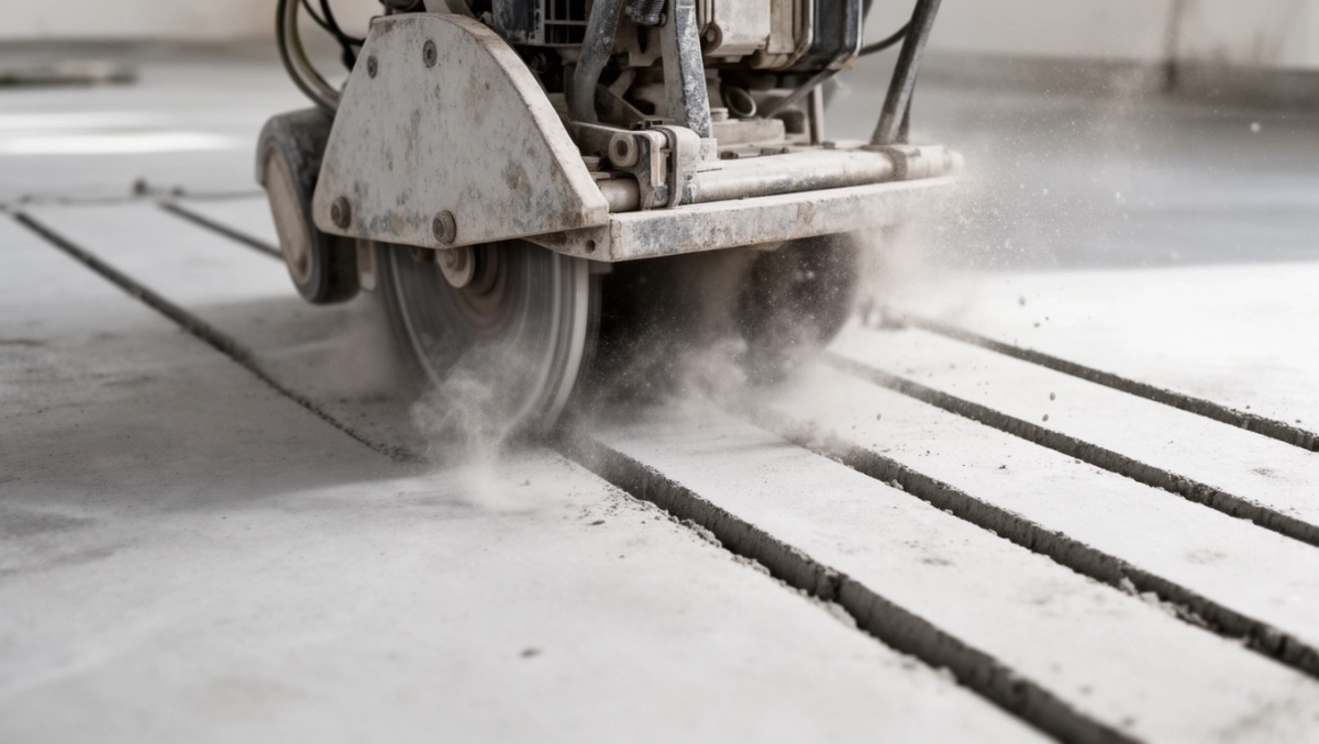 Frezarka do rowków w betonie