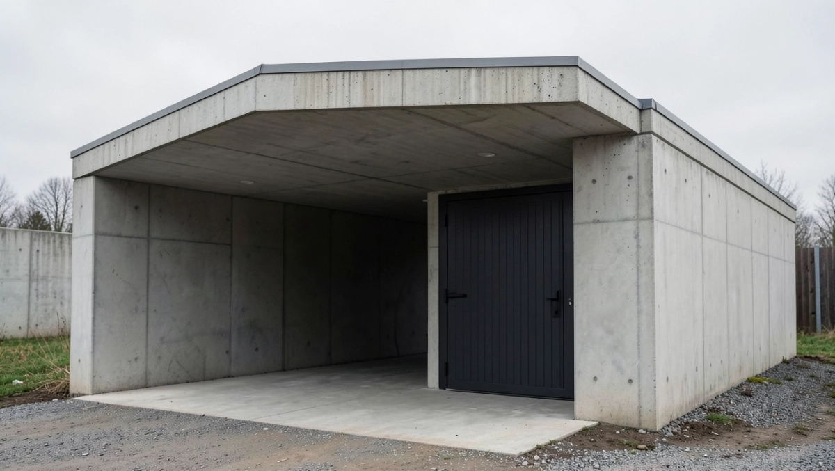 Gotowy garaż betonowy cena
