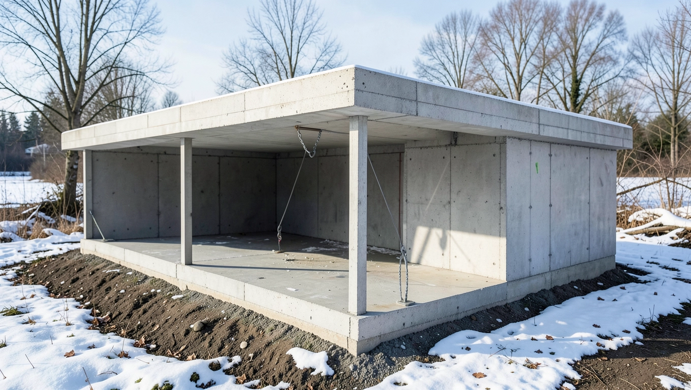 Koszt montażu garażu betonowego