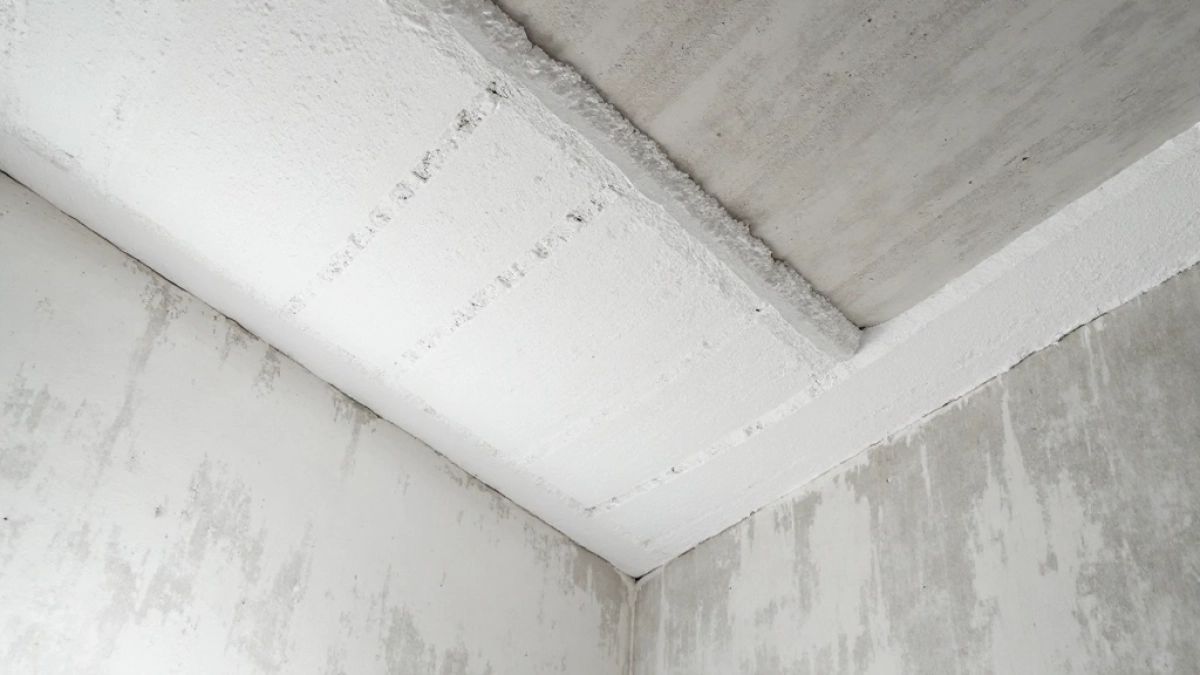 Ocieplenie stropu betonowego styropianem