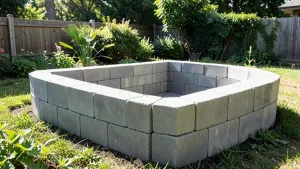 Budowa basenu z bloczków betonowych