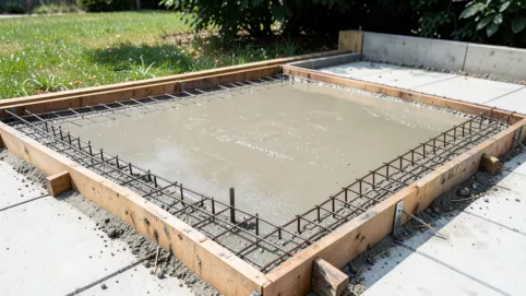 budowa tarasu z betonu