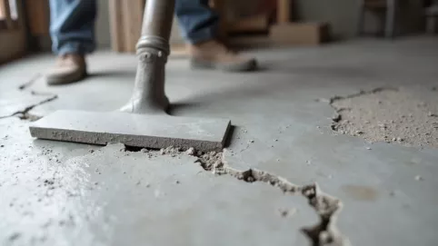 Cienka wylewka na stary beton