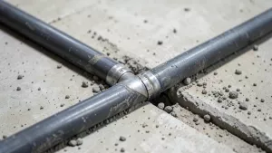 Czy rury PP można zalać betonem