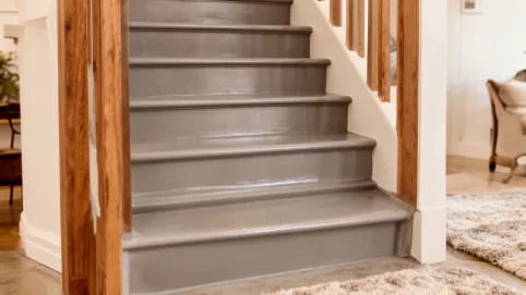 Czym pomalować betonowe schody wewnętrzne