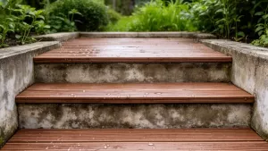 Deska kompozytowa na schody betonowe