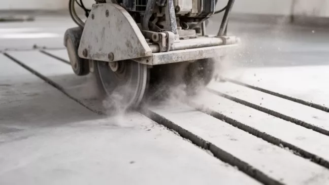 Frezarka do rowków w betonie