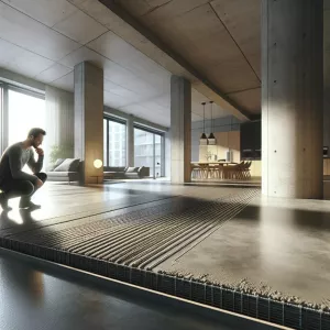 grubość posadzki pod ogrzewanie podłogowe