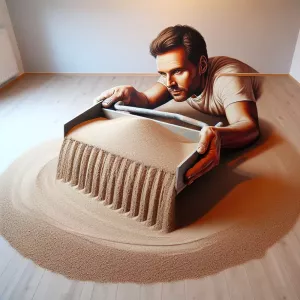 ile piasku na m2 posadzki z mixokreta