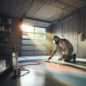 Malowanie Posadzki W Garażu