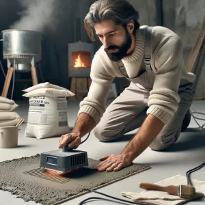 Wygrzewanie Posadzki Z Miksokreta